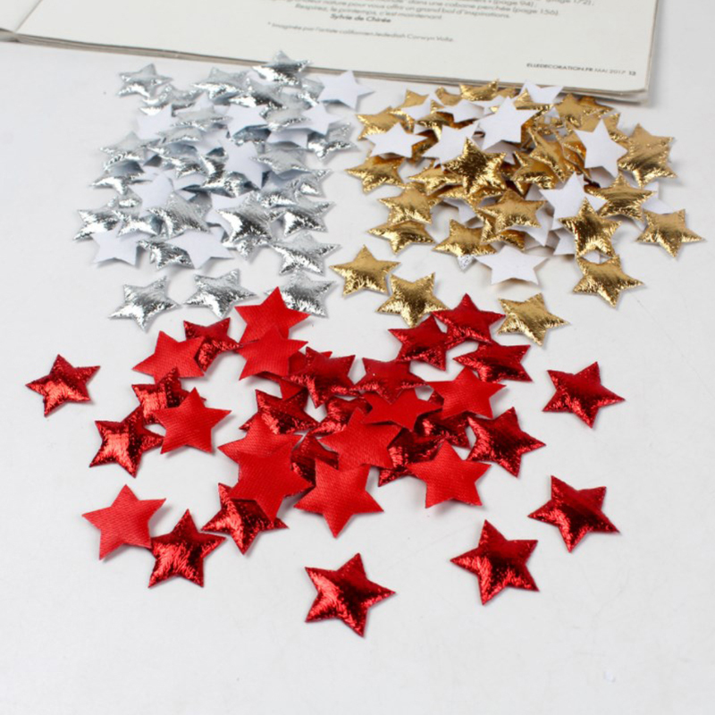 100Pcs Gold/Silver Stars For C - огляд і ціна Embellishments For Scrapbooking